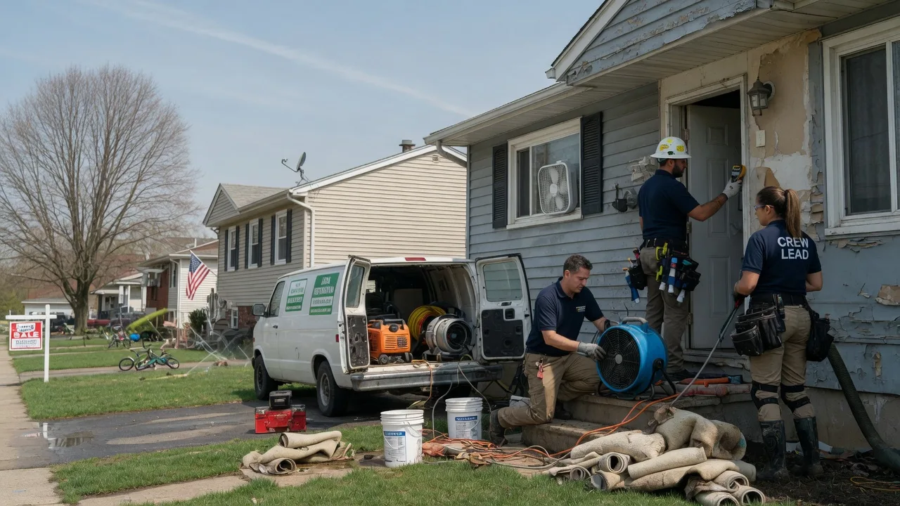 Flood Cleanup in Looneyville, WV near me