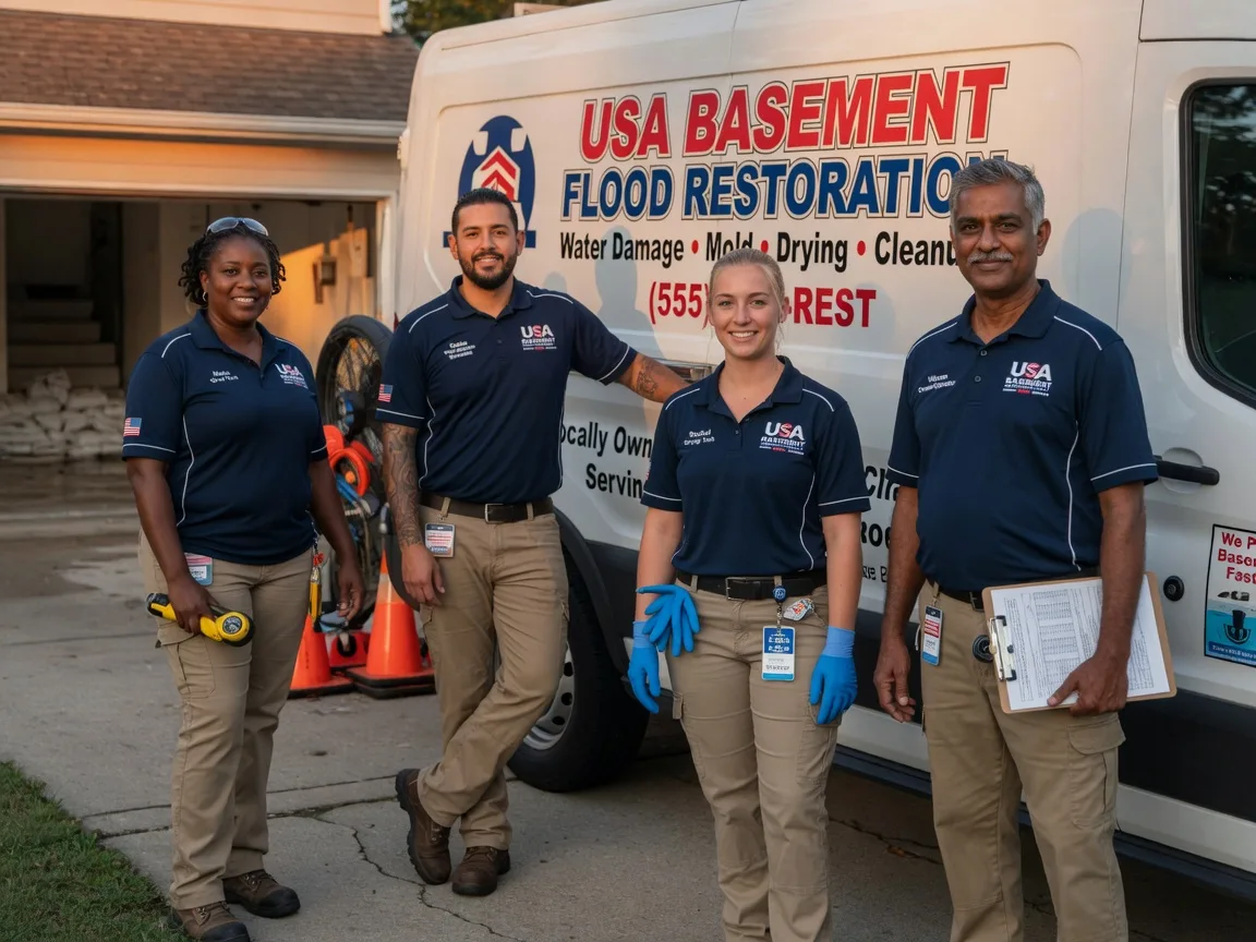 Basement Flood Cleanup company in Looneyville, WV